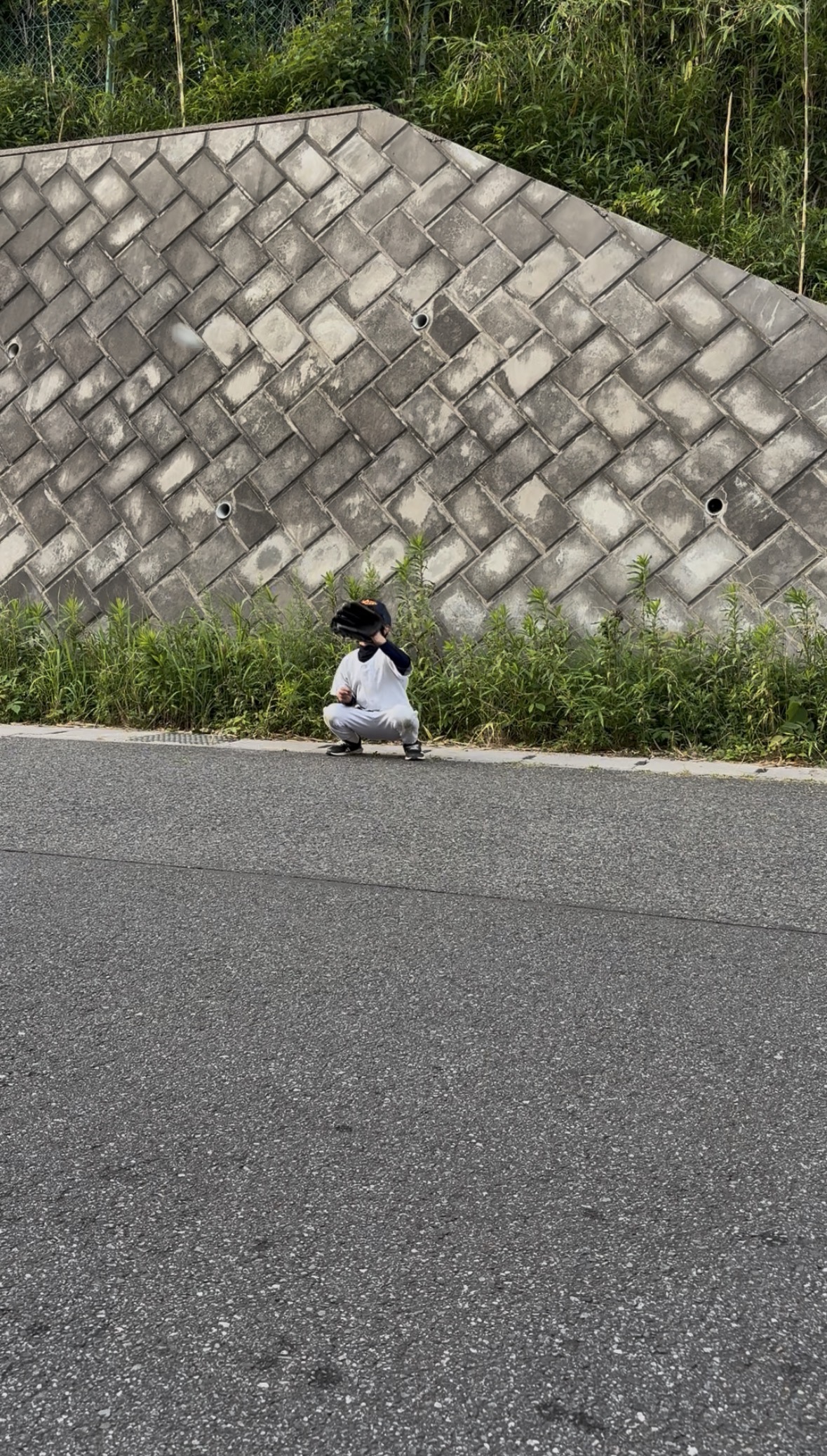 休日の野球